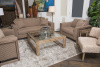 AICO/Kathy Ireland Hudson Ferry Driftwood Sofa and Chair 1/2, extra Chairs and Tables Available